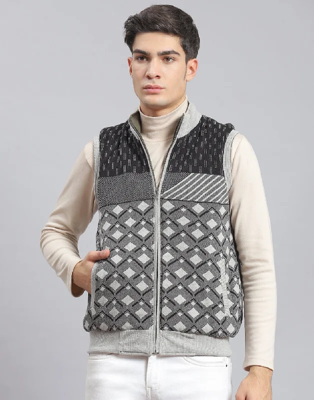 men's trench coats with detachable hoodsMen Olive Solid Stand Collar Sleeveless Jacket
