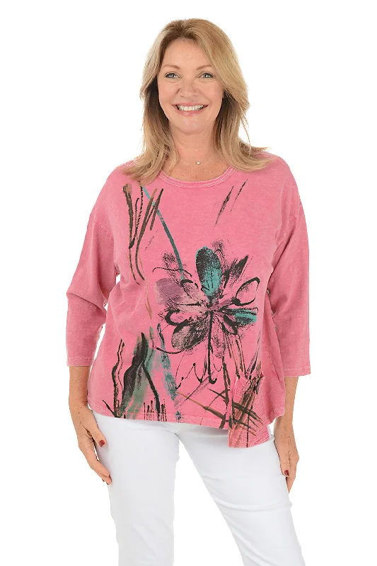 Limited edition women's topsField Notes Mineral Wash Gauze Pocket Top
