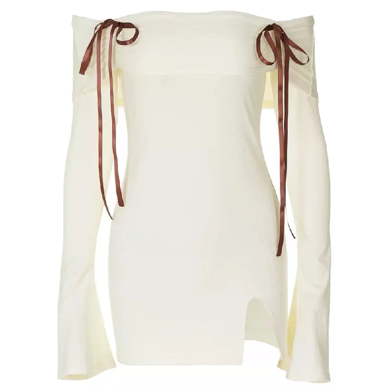 Evening women's dressesHopeless Romantic Off Shoulder Mini Dress