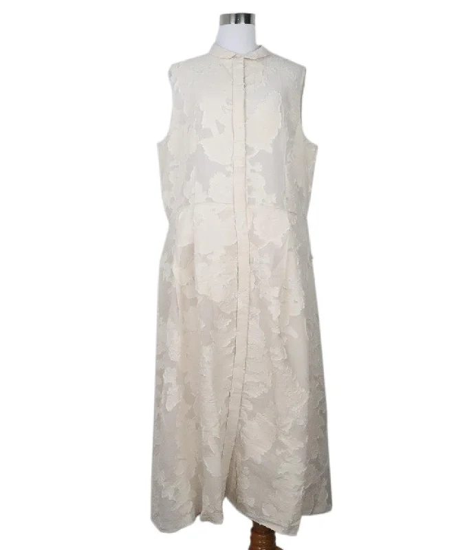 Mother-of-the-bride dressesLafayette Cream Cotton Dress sz 14
