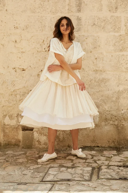 Dancewear dresses for performancesAmélie Tutu Slip Short - Gauze Cotton
