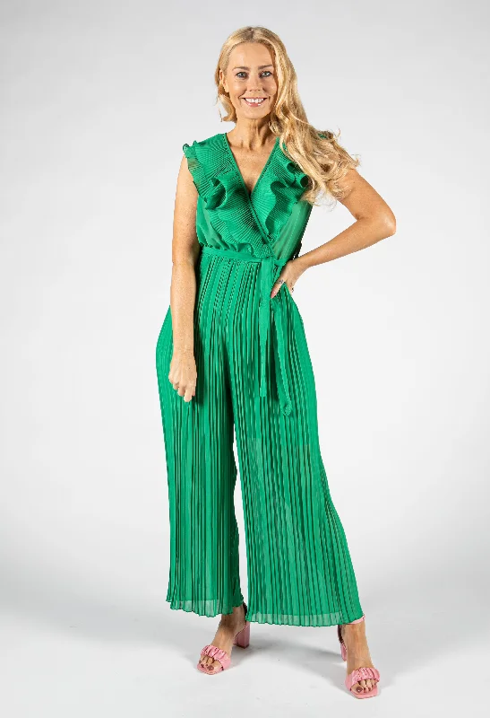 Machine-washable women's bottomsPlisse Jumpsuit