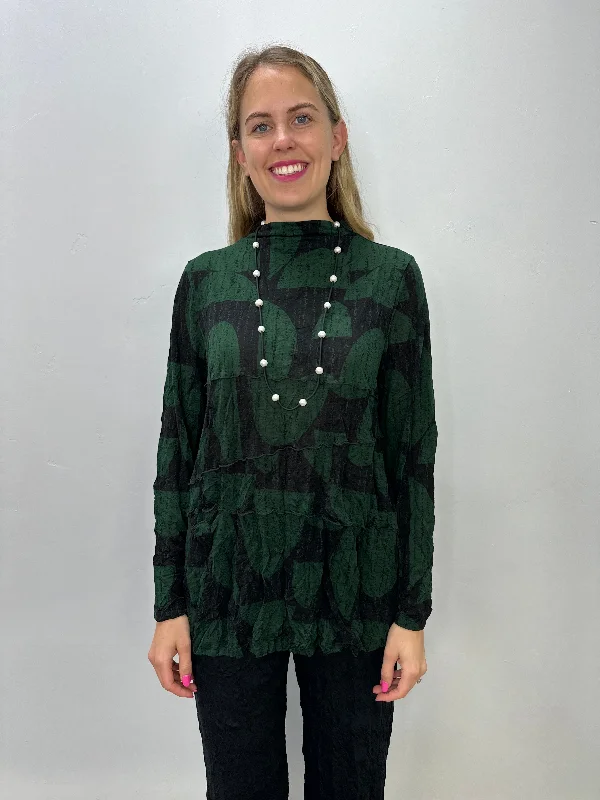 Neon women's topsBrussel Green A-line Maberly Top