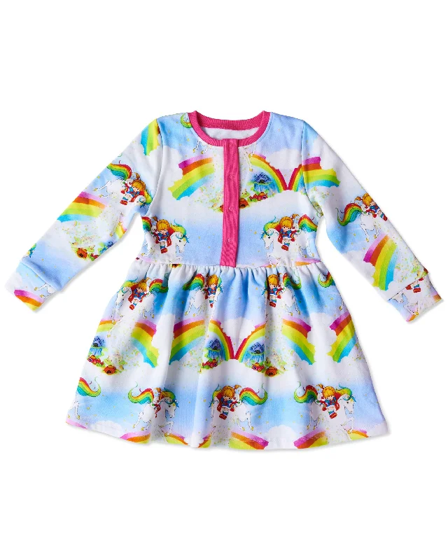 Vintage women's dressesKip&Co x Rainbow Brite Magic Sky Organic Cotton Winter Dress