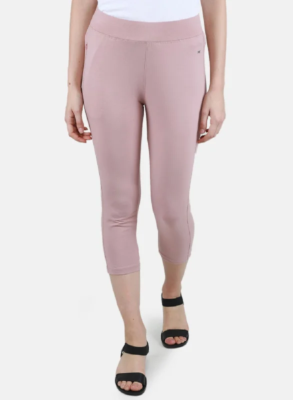 Bridesmaid dresses for womenWomen Light Pink Solid Capri