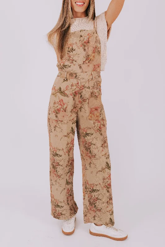 Water-resistant women's shortsSupermarket Flowers Jumpsuit
