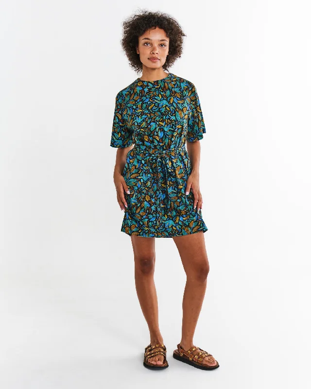 Festival dresses for music and arts eventsFallen Leaves Adult Organic Cotton Everyday Dress