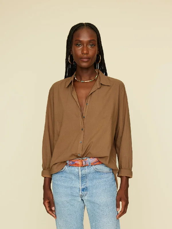 Petite women's topsShirt X365111 Beau Shirt Acorn