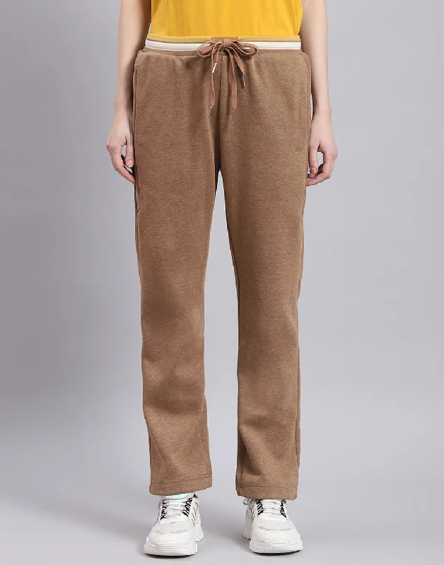 Dancewear women's skirtsWomen Brown Solid Regular Fit Winter Lower