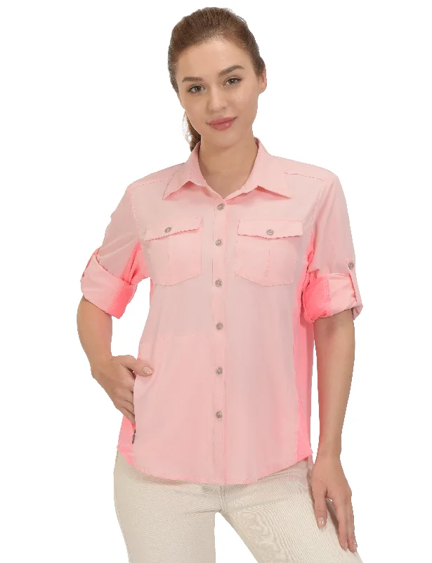 Fitted women's topsWomen's UPF 50+ Long Sleeve Hiking Shirt