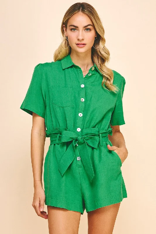 Tulip women's skirtsGreen Celeste Romper