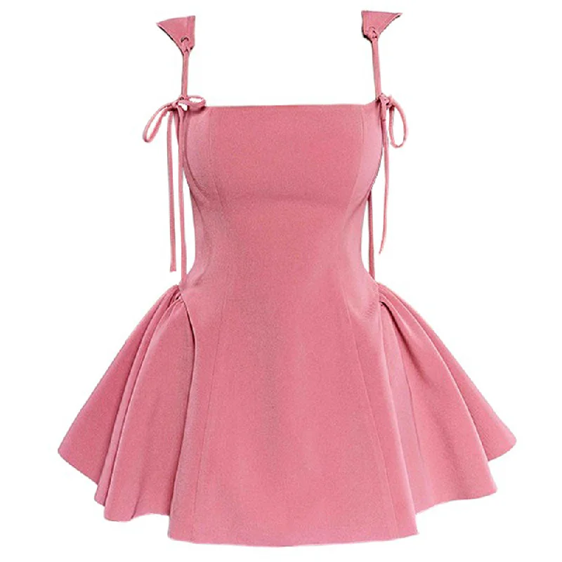 Sheath dresses for womenGardens in Bloom Bow-Tie Mini Dress