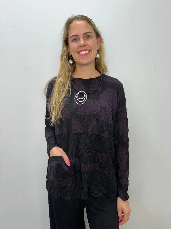 Lace women's topsMaple Purple Pandora Long Sleeve Top