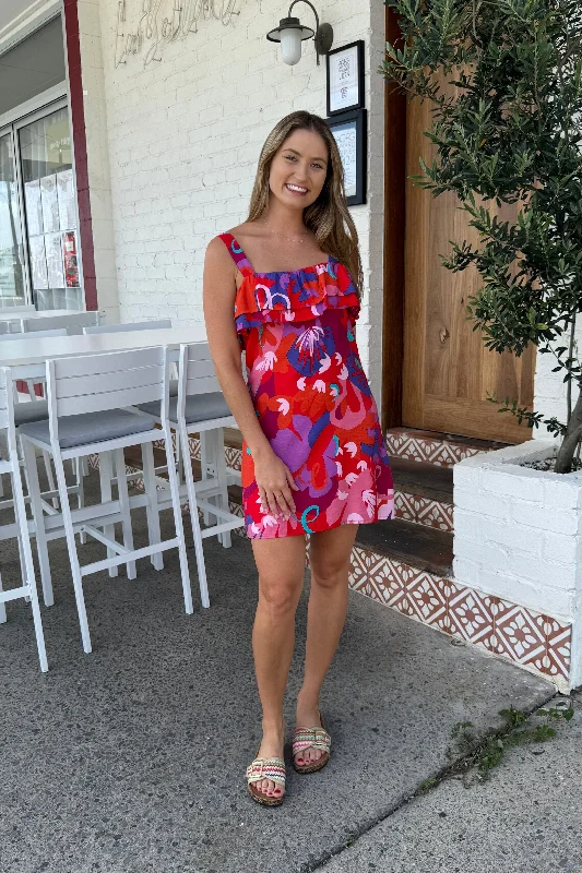 Embroidered dresses for womenValentina Mini Dress