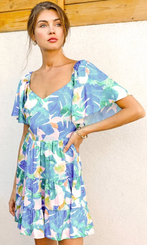 Handmade dresses for unique fashion statementsJackie Printed Mini Dress