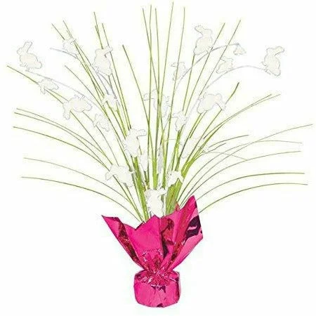 Plunging neckline dresses for womenEgg-stra Special Easter Bunnies in Grass Mini Spray Centerpiece, Pink/Yellow Green, 12"