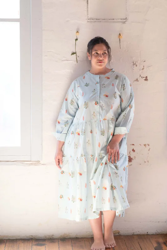 Mini dresses for womenIngrid dress Wildflowers *organic cotton