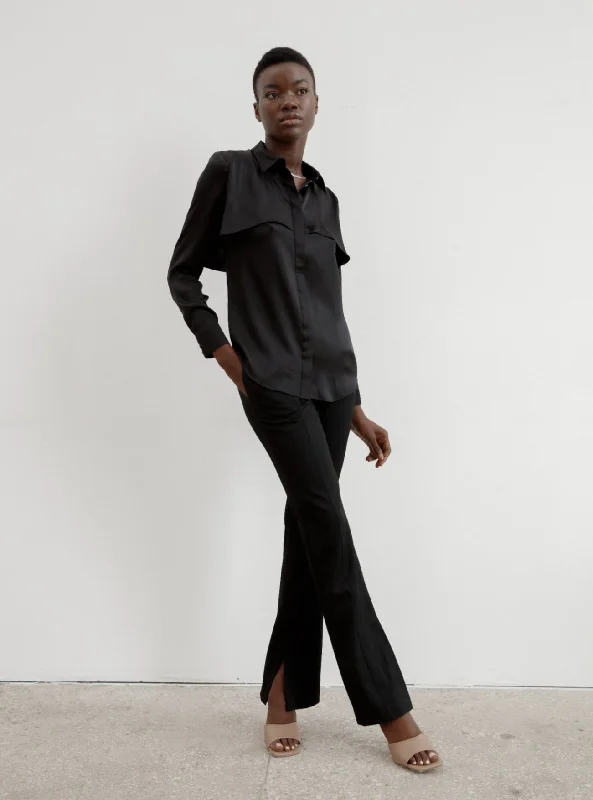 High-street women's topsThe Dusk Shirt - Noir
