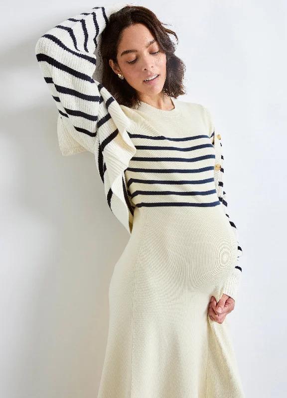 One-shoulder dresses for womenThe Kaitlyn Cotton Rib Dress
