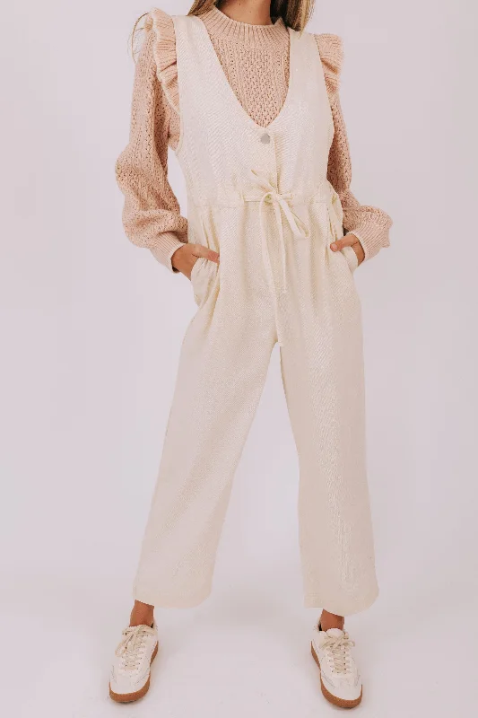 Machine-washable women's bottomsFeels Different Jumpsuit