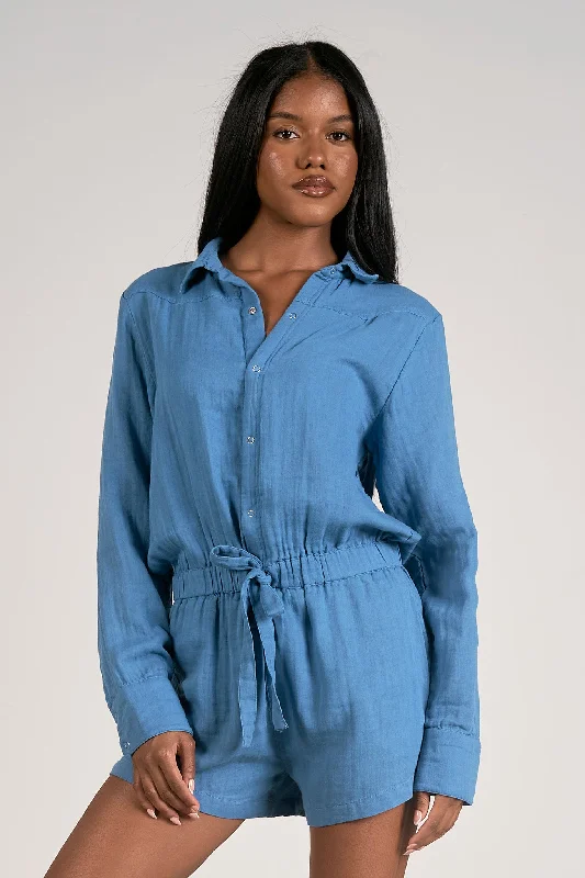 Mermaid women's skirtsBlue Renee Romper