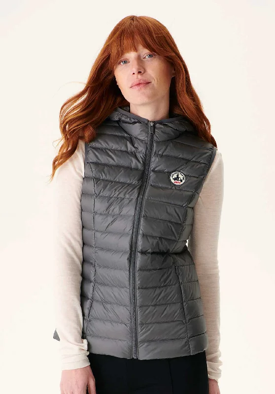 Burgundy women's topsGilet Mali Anthracite