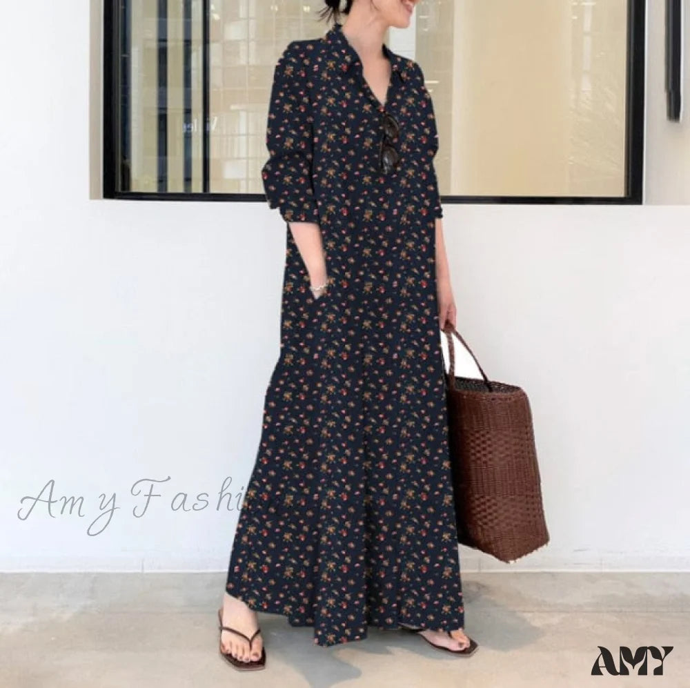 Plus-size dresses for womenAmy Fashion - Plus Size Cotton Linen Dresses