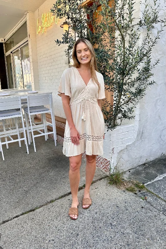 Long-sleeved dresses for womenIsland Dream Mini Dress