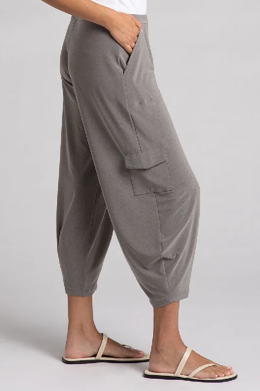 Safari Narrow Lantern Pant | Melange Sand