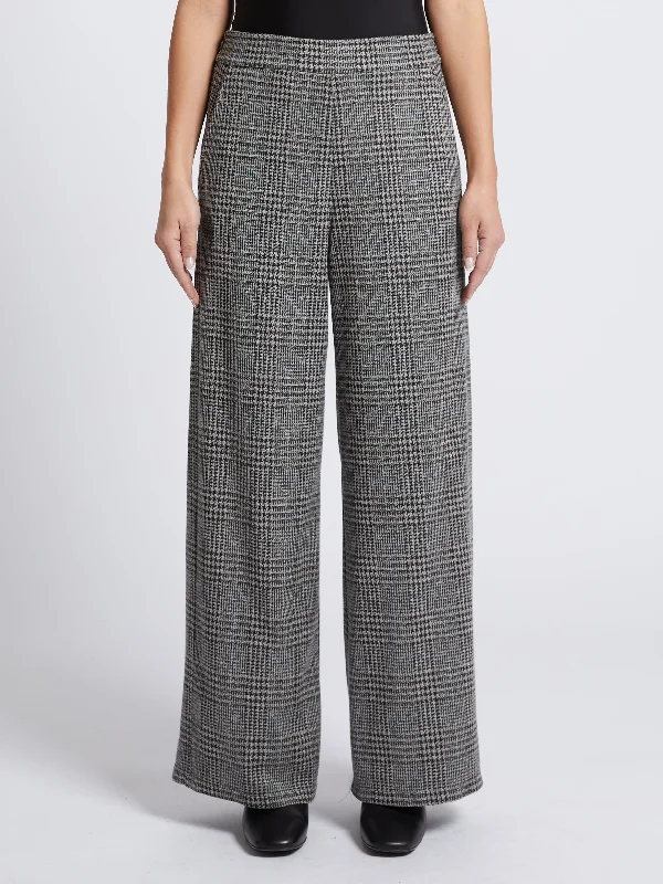 PENNYBLACK Checkered Jersery Trouser