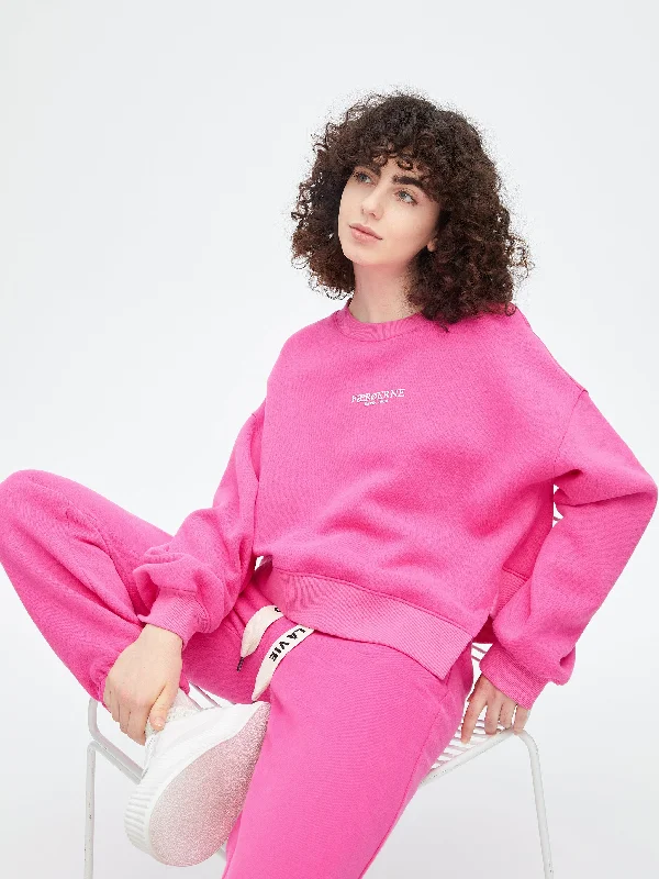 Rose Pink Set-Sweatpants