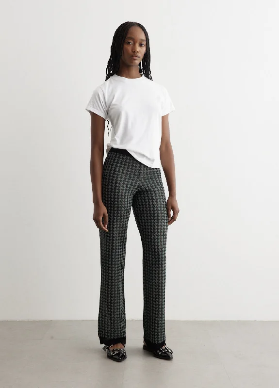 Sheer Jacquard Trousers