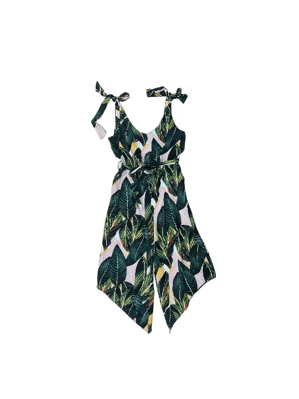 Tropical Print Jumpsuit BELONGSCI, Size S