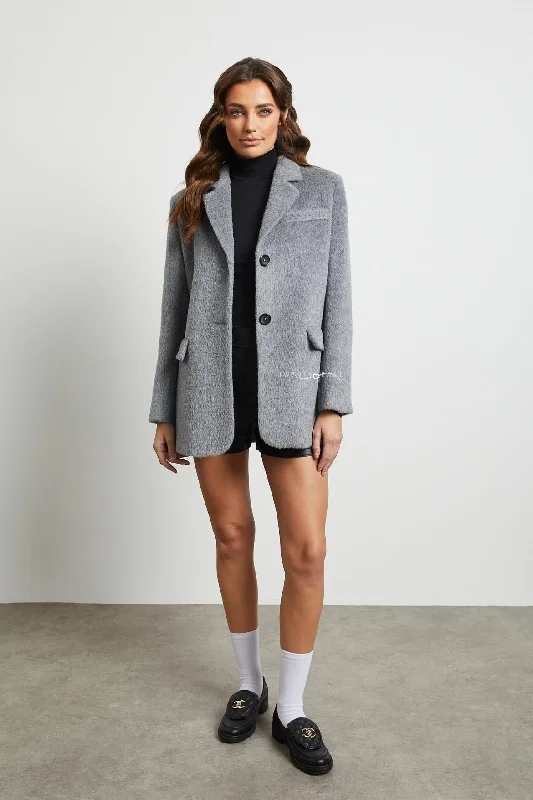 Ella Alpaca Wool Blazer