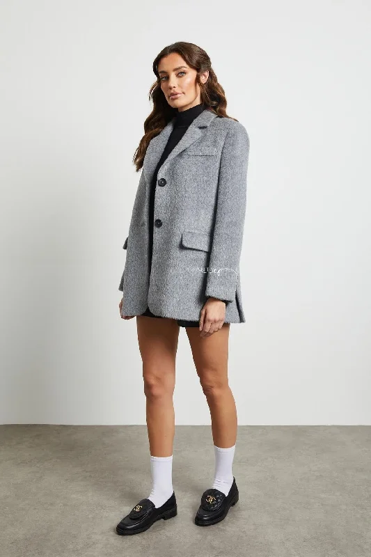 Ella Alpaca Wool Blazer