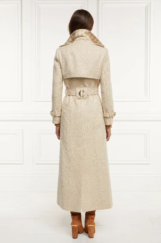 Full Length Marlborough Trench Coat (Biscuit)