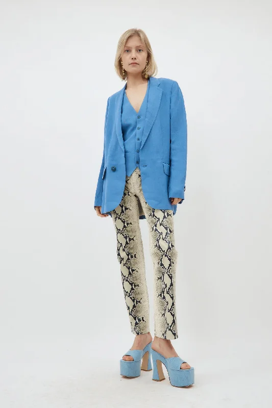 Idara Sky Blue Jacket