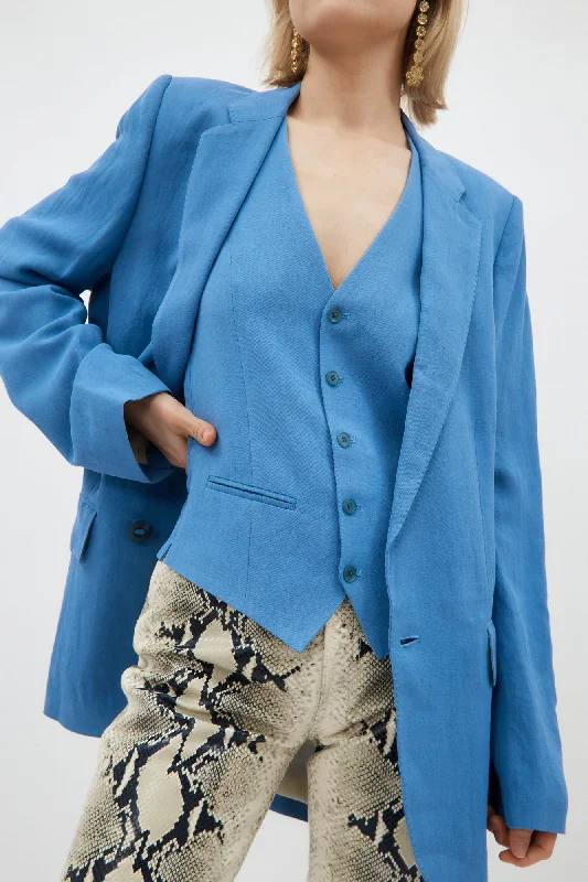 Idara Sky Blue Jacket