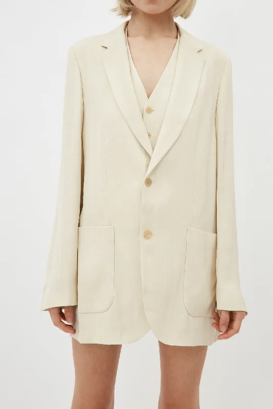 Iria Ivory Jacket