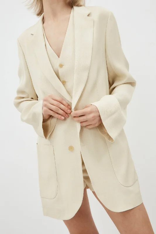 Iria Ivory Jacket