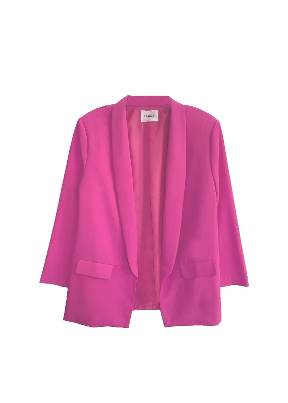 Oversized Classic Blazer - POP Pink