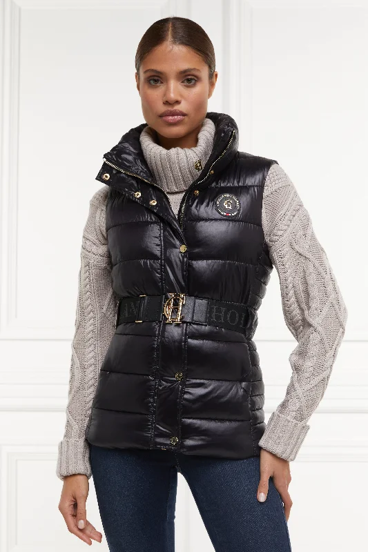 Valais Quilted Gilet (Black)