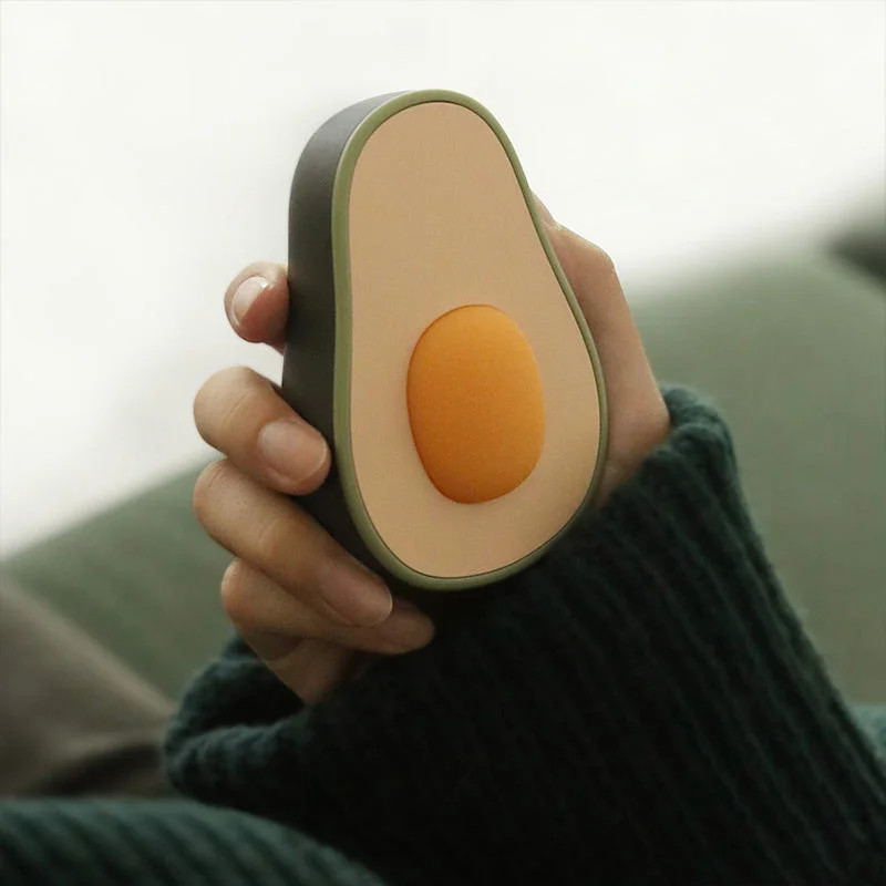 Avocado Hand Warmer Cum Power Bank