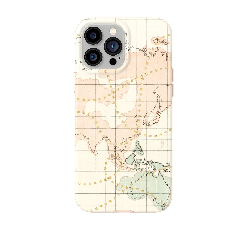 Evo Art - Apple iPhone 13 Pro Max Case - Wonderers Map