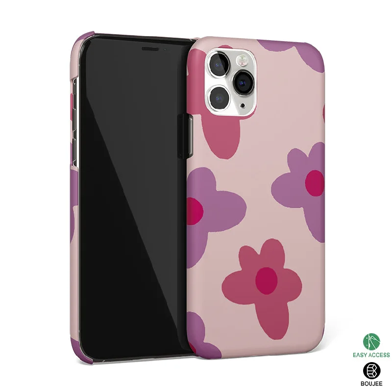 Floral Purple Phone Cover | Matte Case