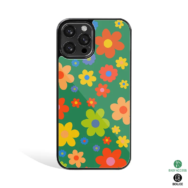 Greenery Blossom Phone Cover | Glass Case