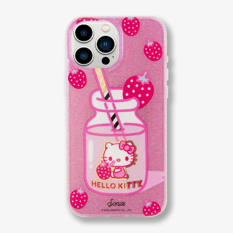 Hello Kitty® Strawberry Milk MagSafe® Compatible iPhone Case