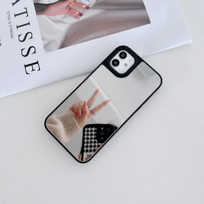 Reflective Mirror Case for iPhone ( Silver )