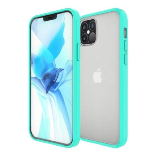 Sahara Teal Clear Hard Shell Case - iPhone 12 & iPhone 12 Pro