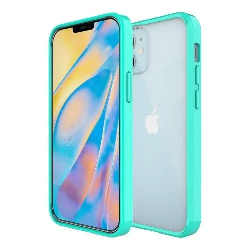 Sahara Clear Teal Hard Shell Case - iPhone 12 mini